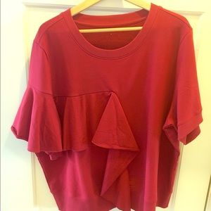 Universal Standard Ruda Flounce Sweatshirt